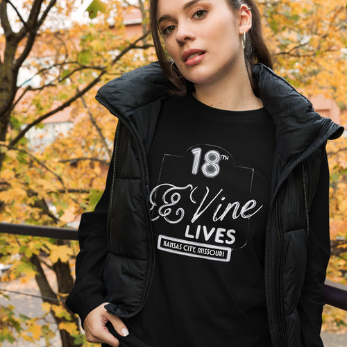 Limited Edition 18th & Vine Lives Unisex Long Sleeve Tee | 18th