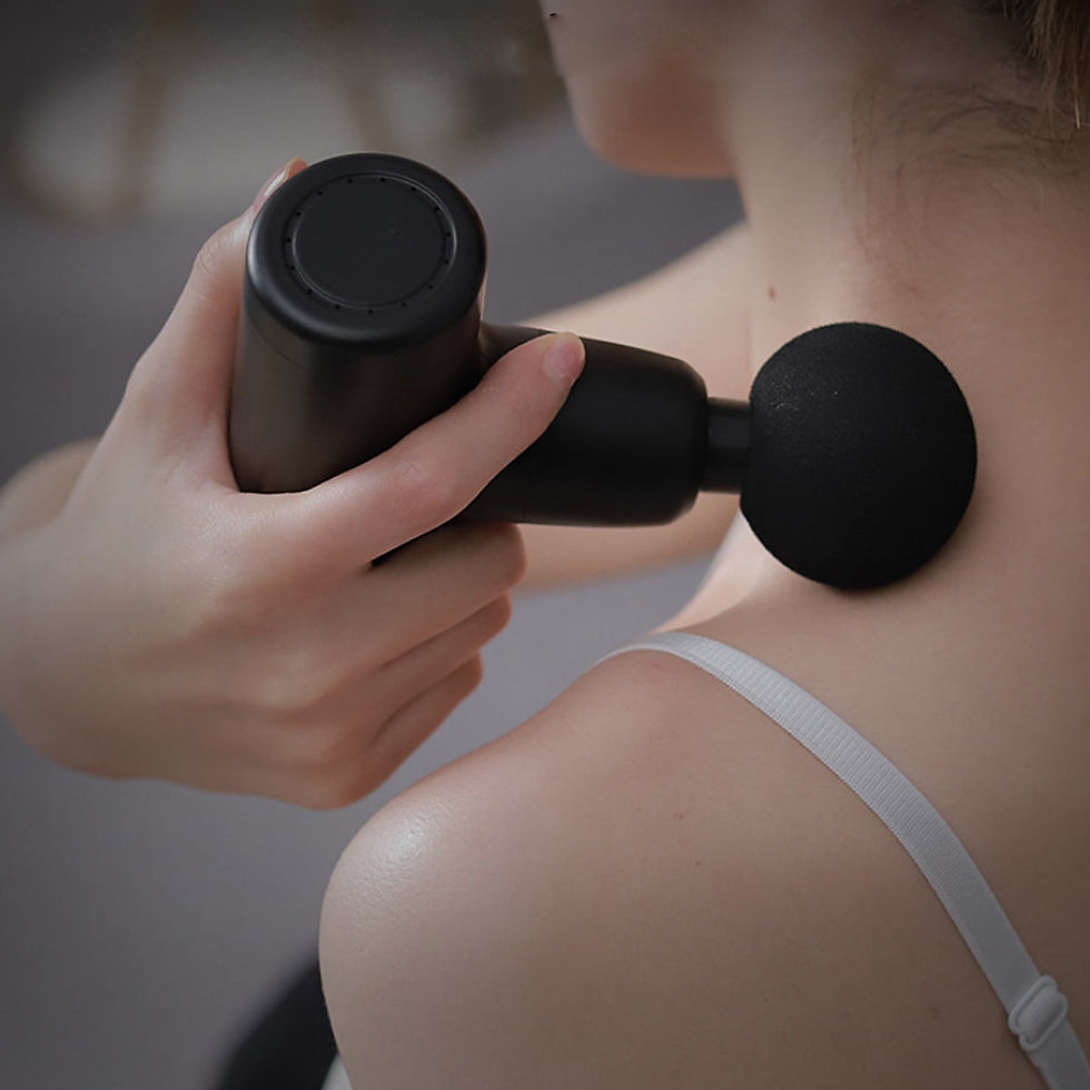 Thumbnail: No More Sore Mini Massager And Muscle Toner