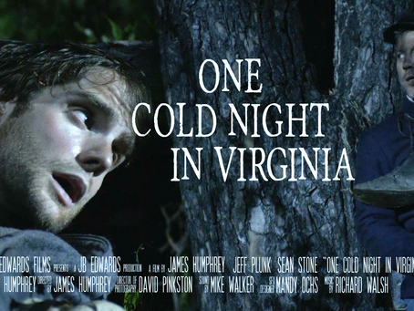 Coming soon - "One Cold Night in Virginia!"