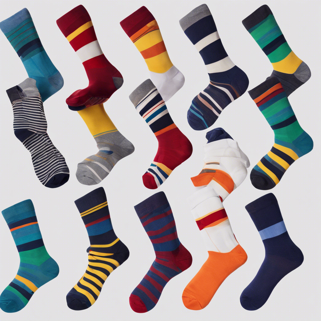 Striped Crew Socks