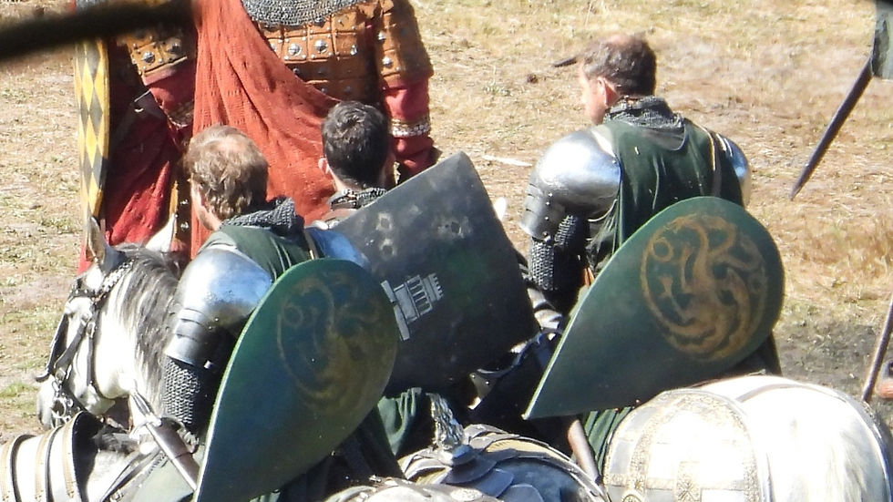 A CASA DO DRAGÃO: NOVAS FILMAGENS REVELAM BATALHA BRUTAL NA 2ª TEMPORADA