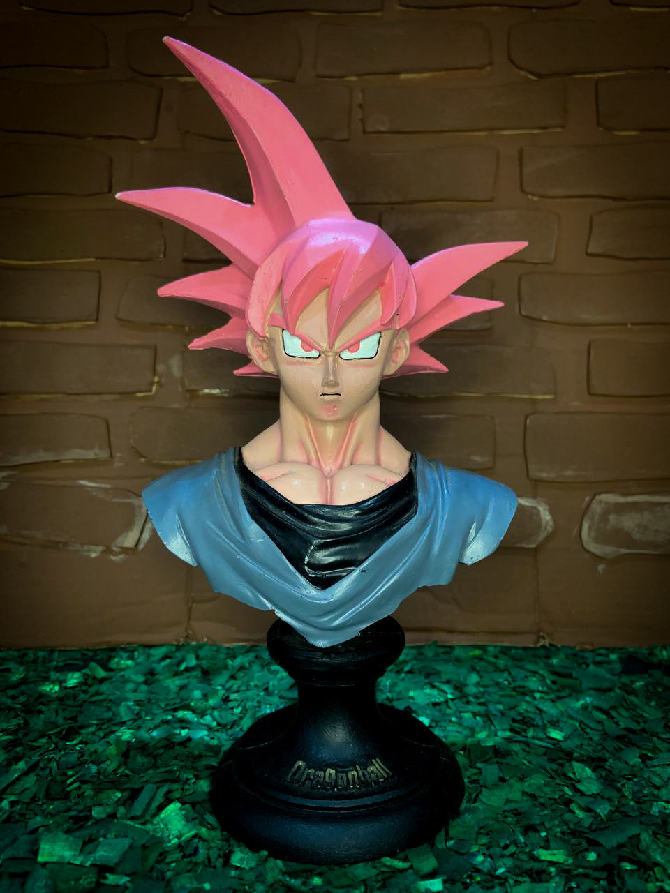 Busto do Goku Super Saiyajin Rosé - Dragon Ball
