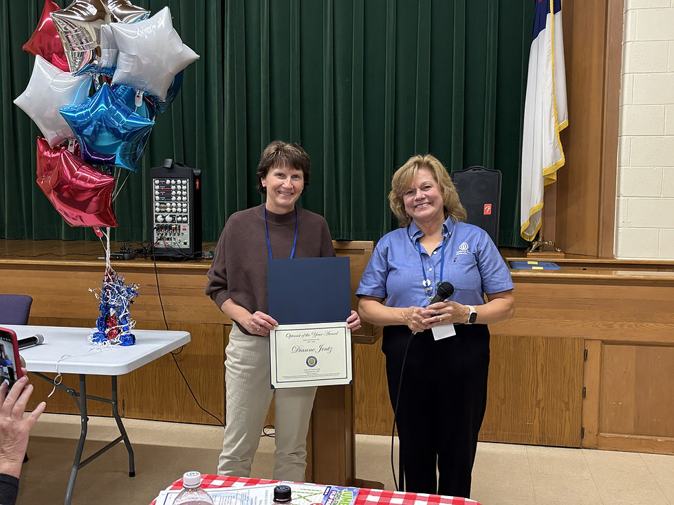Dianne Jentz, 2026 Optimist of the Year