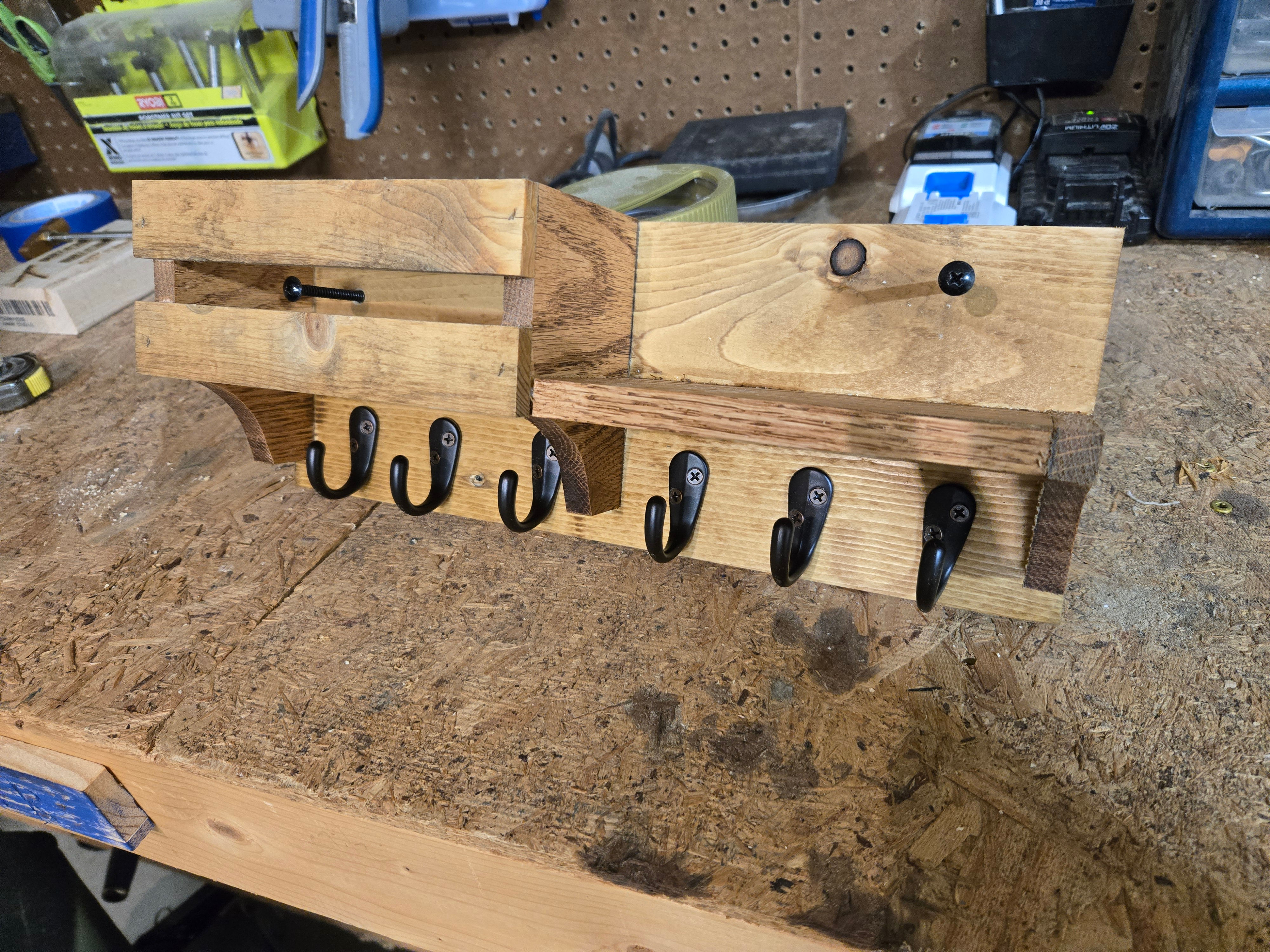 Rustic Key Holder (Wall Mount)