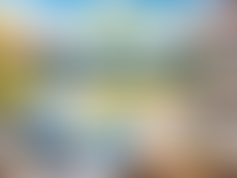 Spring-themed image promoting interior painting in Michigan. Shows a living room, painting tools, and vibrant spring scenery.