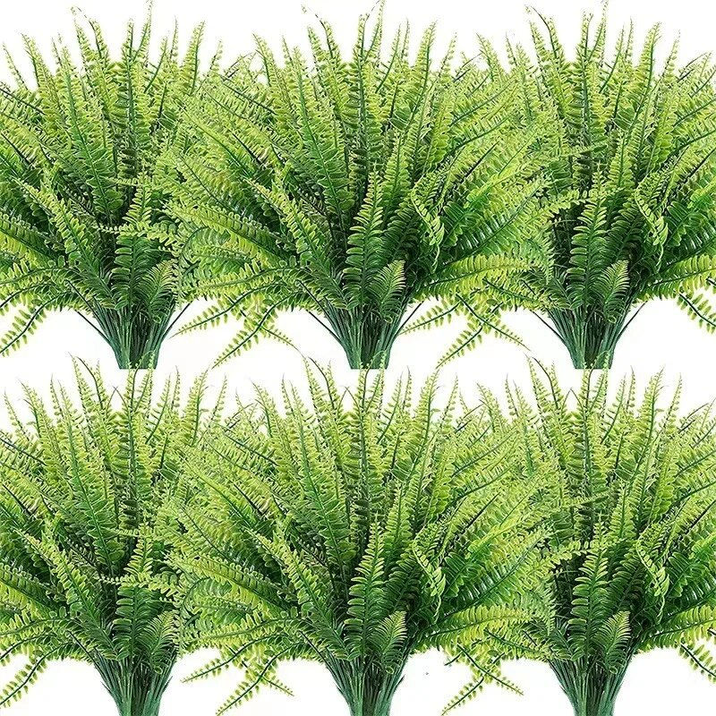 Thumbnail: Artificial Persian Fern Foliage - Set of 2