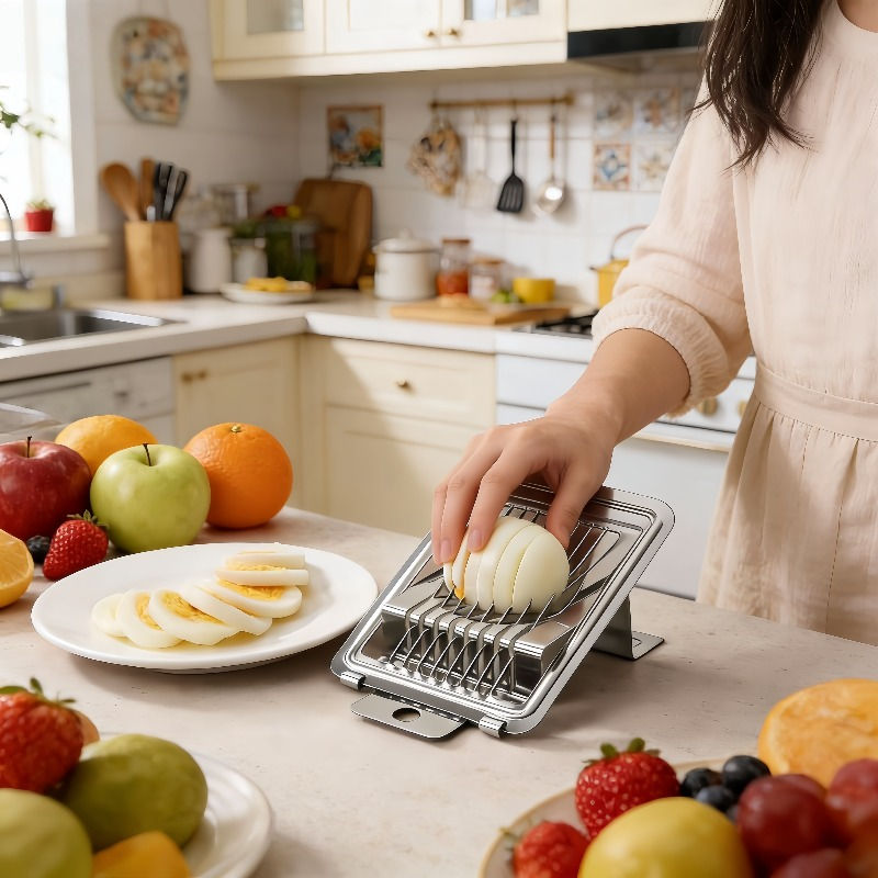 Thumbnail: Foundry Stainless Steel Slicer - Precision Culinary Tool