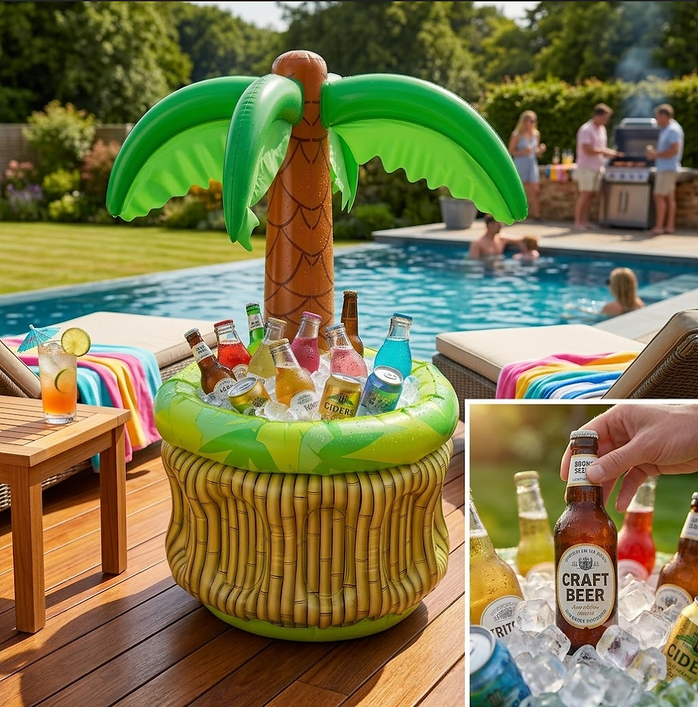 Thumbnail: TropicBar Inflatable Palm Tree Drink Cooler