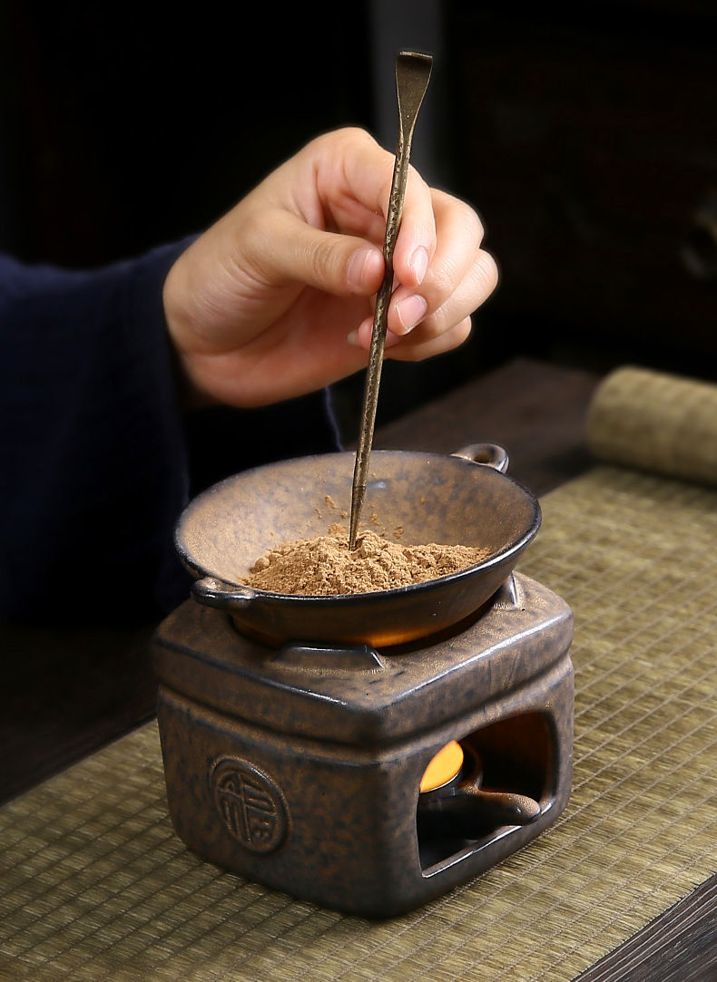 Thumbnail: Hearth Ceramic Ritual Warmer - Traditional Tea Stove Burner