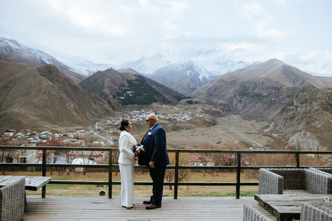 Wedding in Rooms hotel Kazbegi