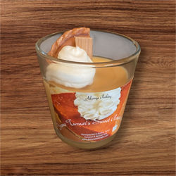 Sweet Potato Pie 8 oz wood wick candle