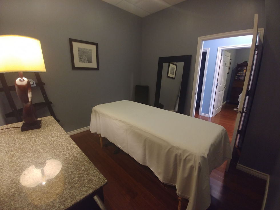 One of our treatment rooms
