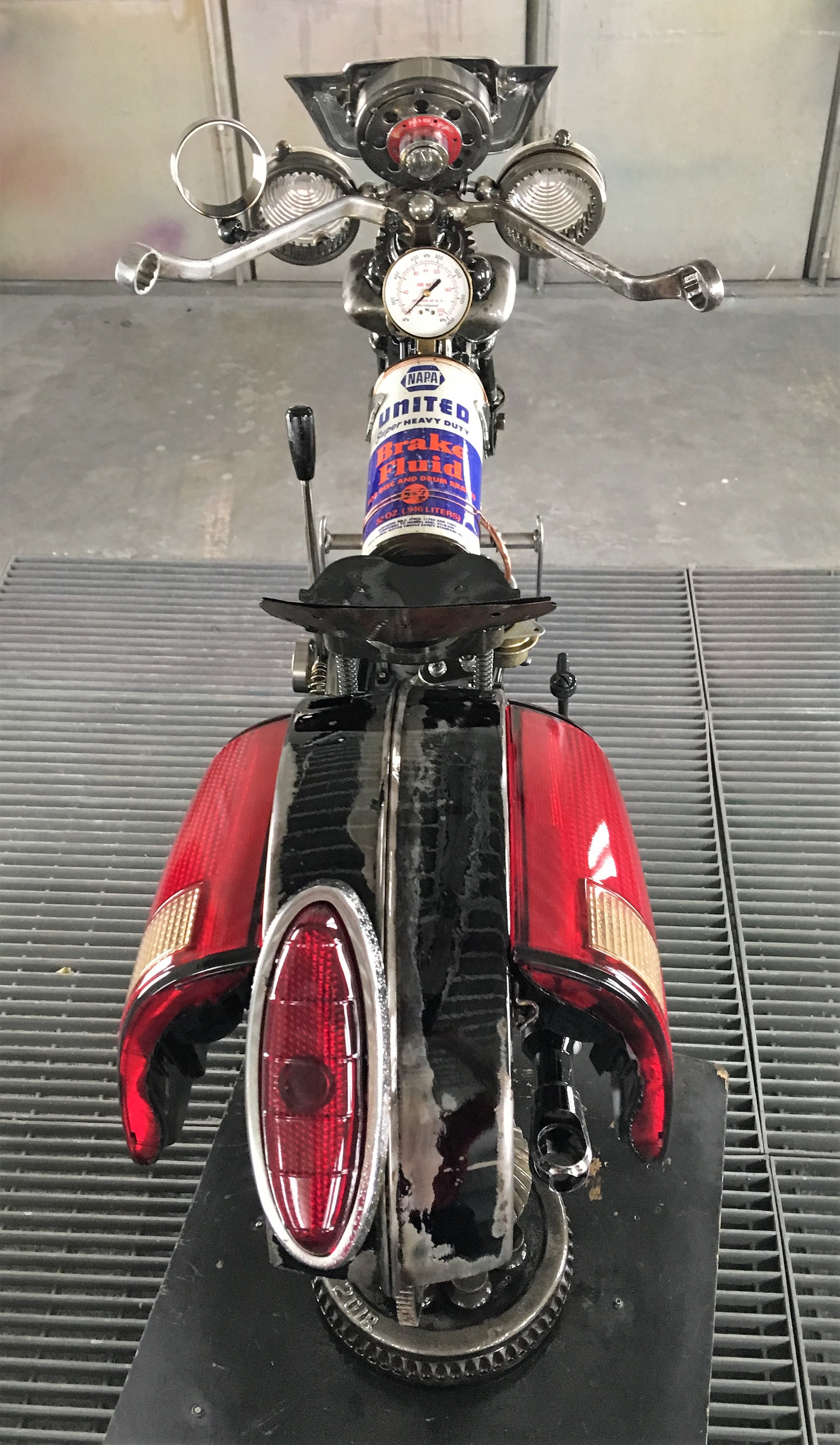 Motorcycle #3 Top View