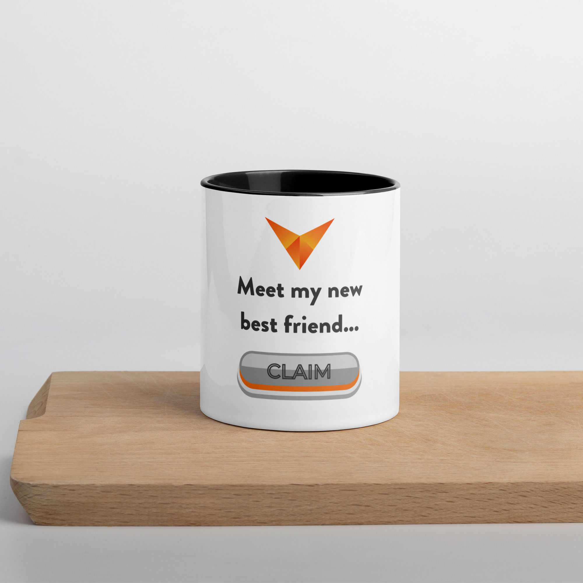 Vulcan Meet My Best Friend Mug with Color Inside