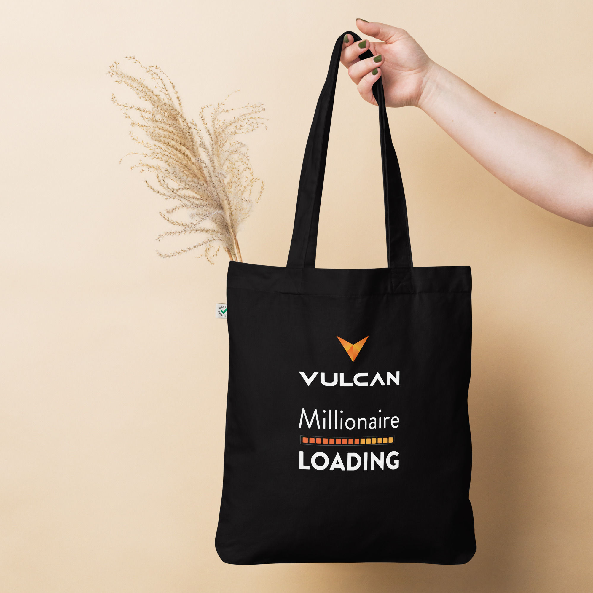 Millionaire Loading Organic fashion tote bag