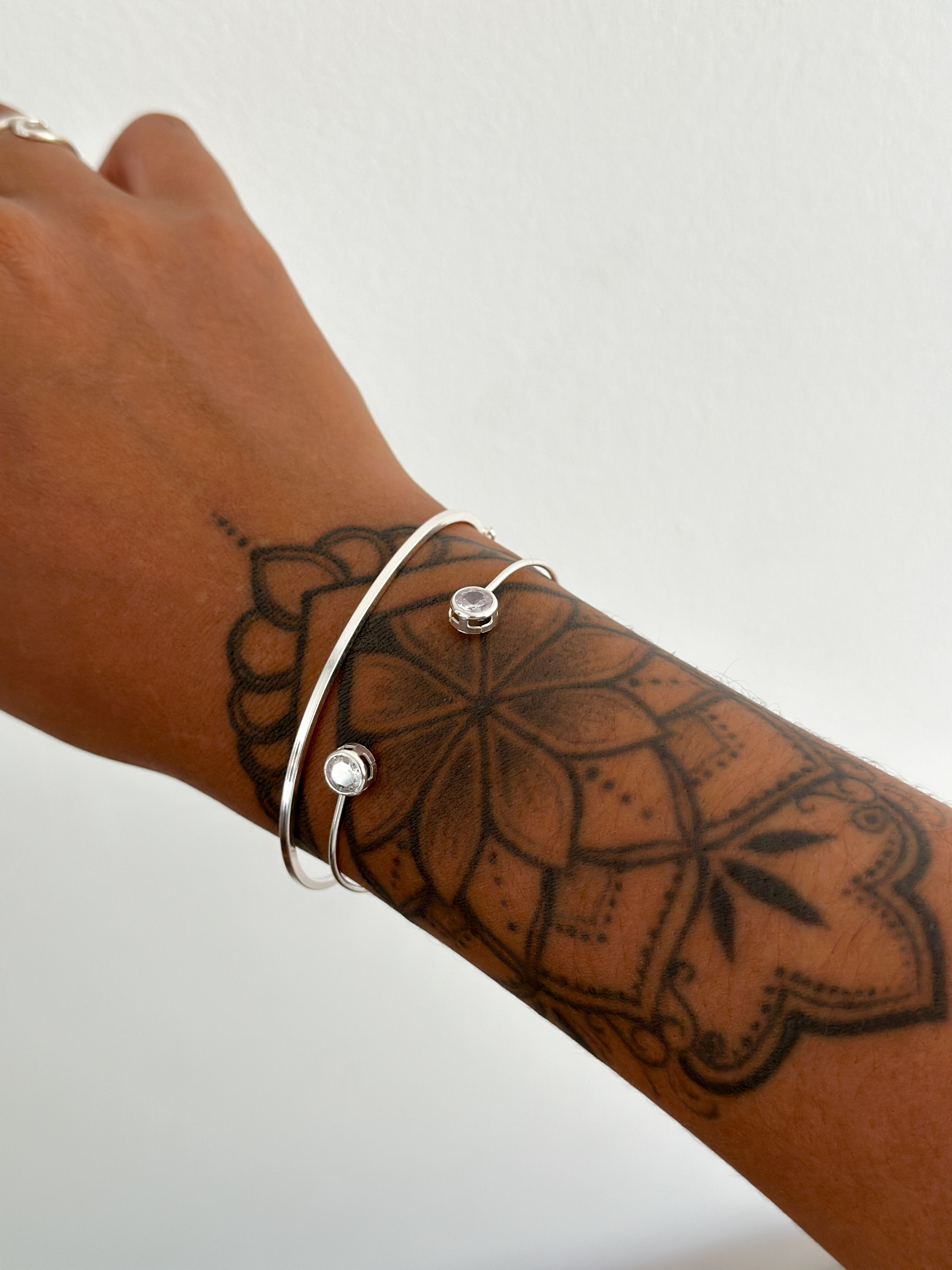 Bracelete 2 Zircônias