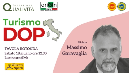 Turismo Dop: domani la tavola rotonda con il Ministro Garavaglia