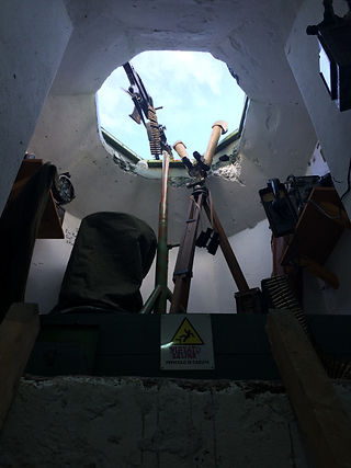 08 Postazione mitragliere