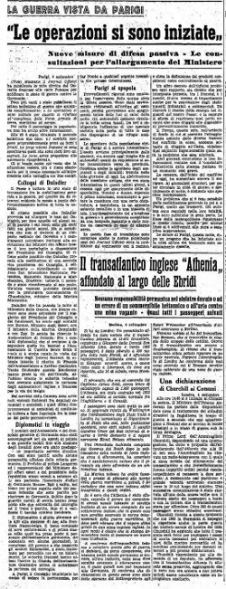Affondamento Athenia