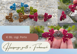 Haarspange groß + Farbwunsch - Art.Nr. Haar 017