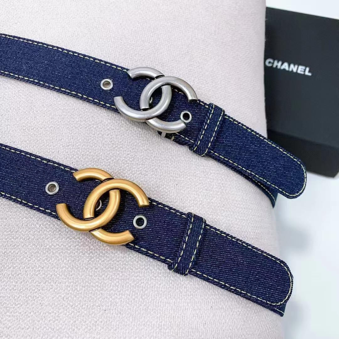 Chanel Denim Belt