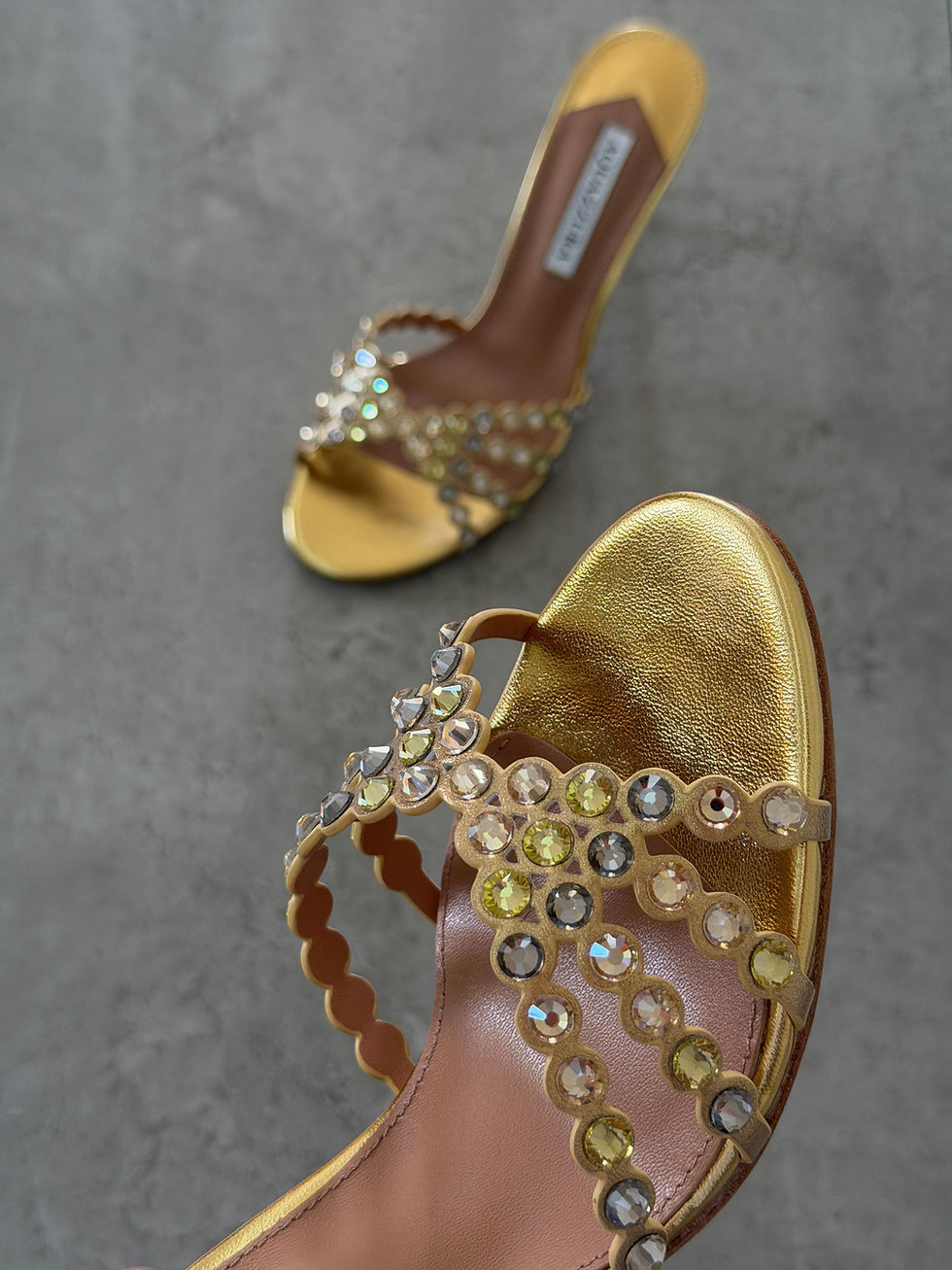Thumbnail: Aquazzura Tequila 75mm Mule