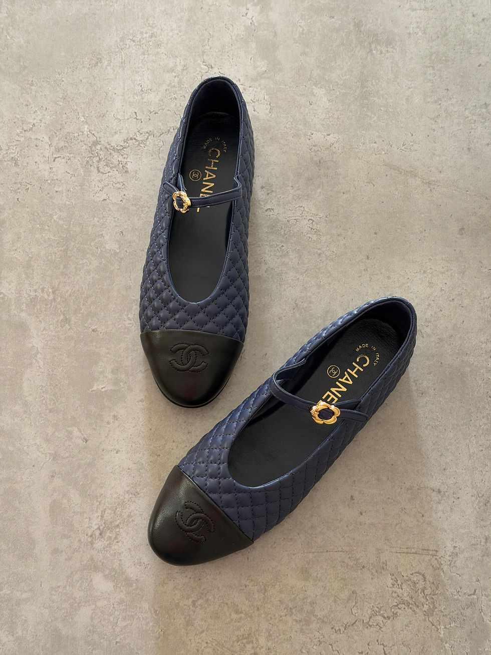 Thumbnail: Chanel Mary Jane Ballet Flats