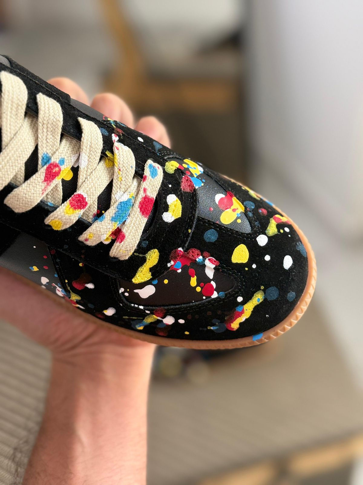 Maison Margiela Calf & Lambskin Sneakers