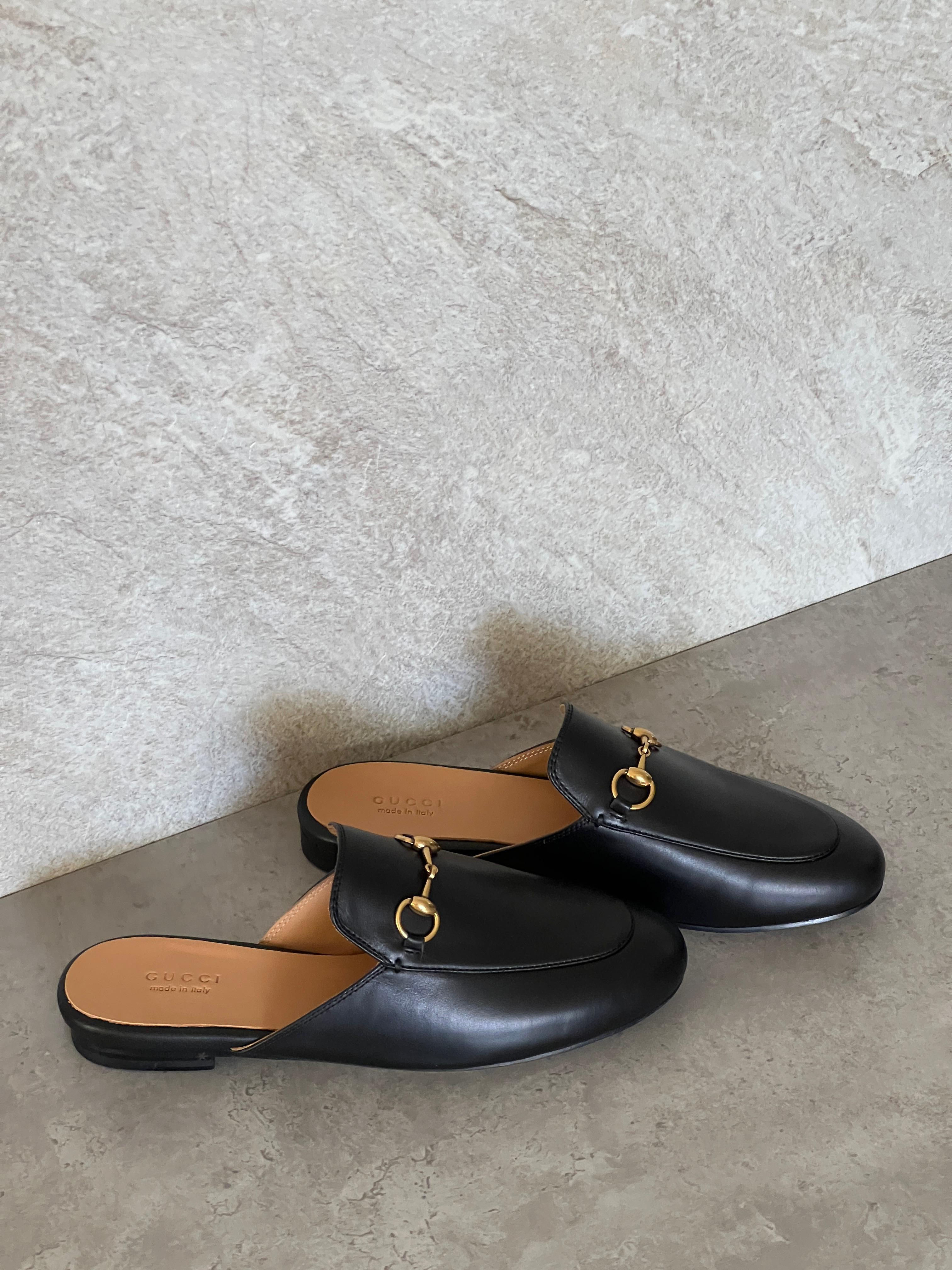 Gucci Princetown Horsebit Mule