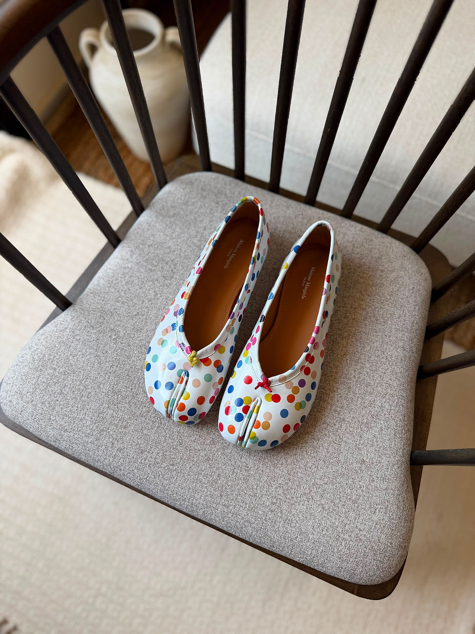 Thumbnail: Maison Margiela Tabi Ballet Flats