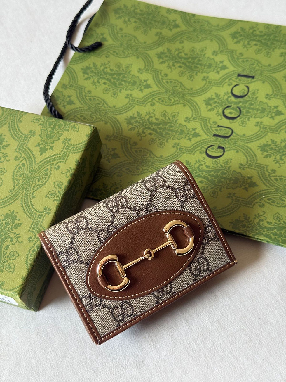 Thumbnail: Gucci Horsebit 1955 Card Case Wallet