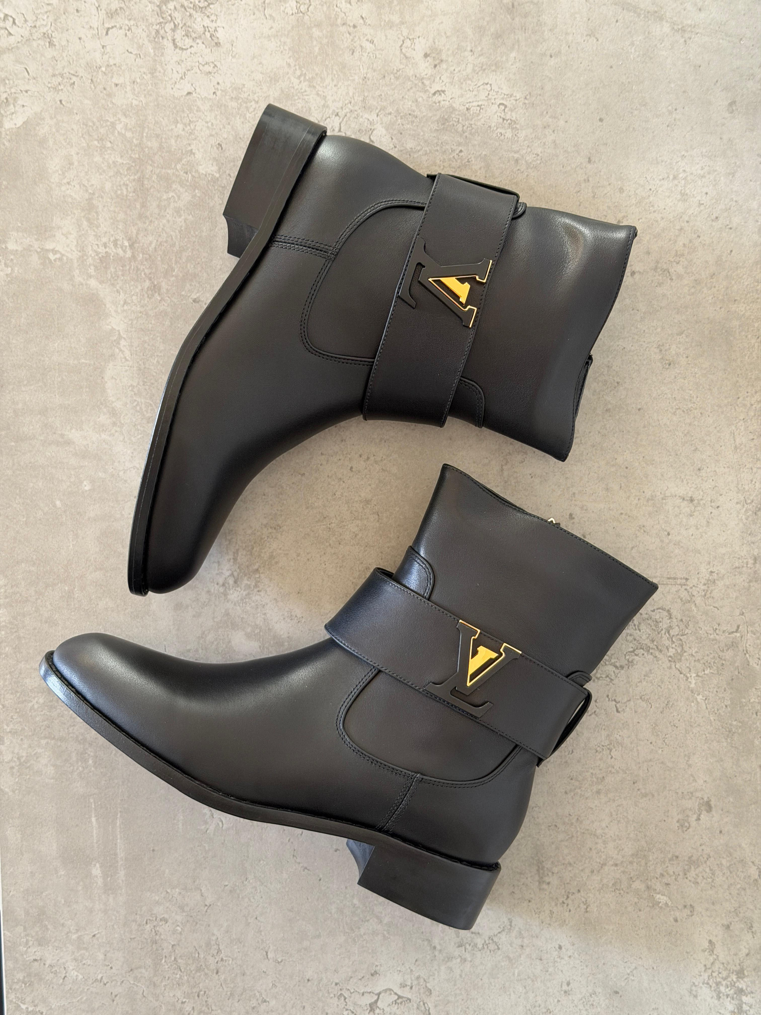 LV Midtown Flat Ankle Boot