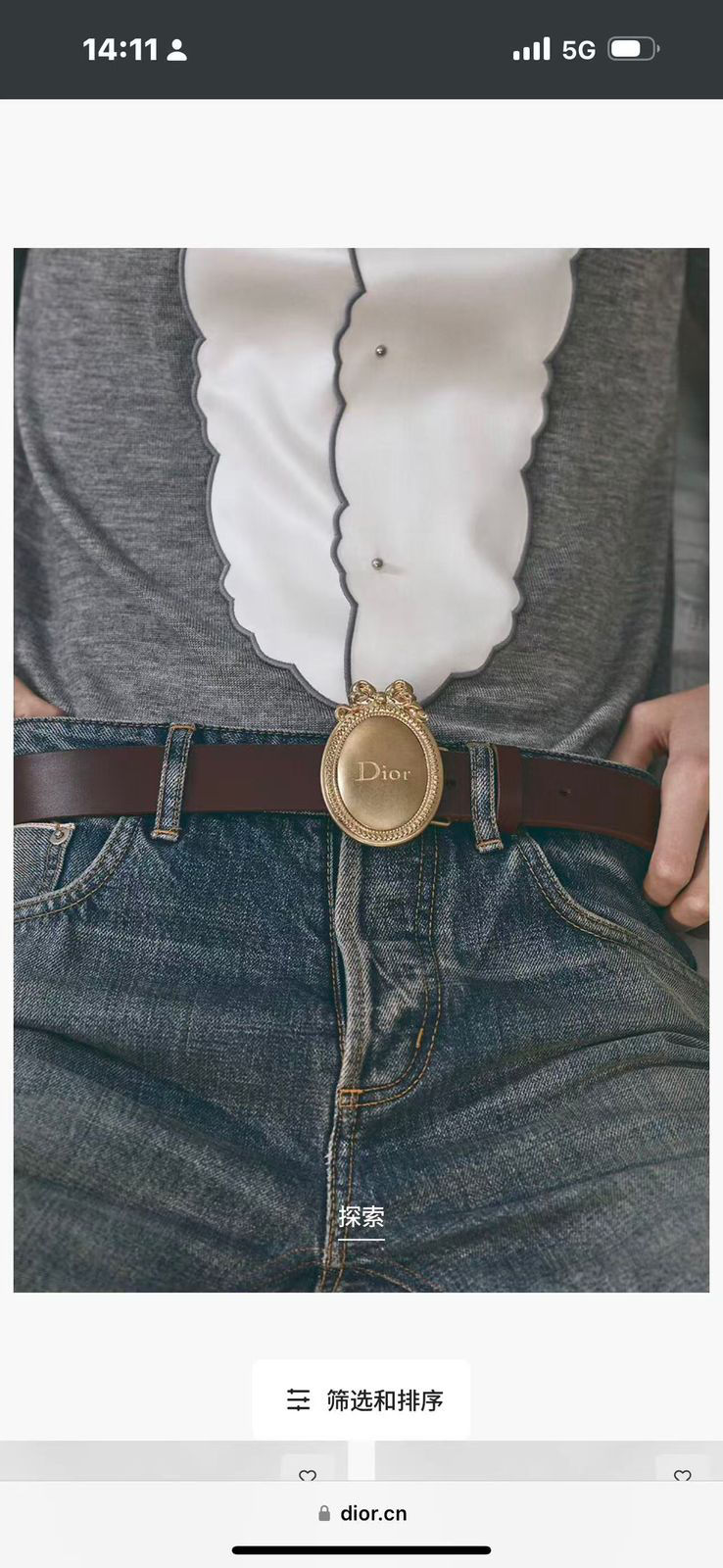 Dior Belt