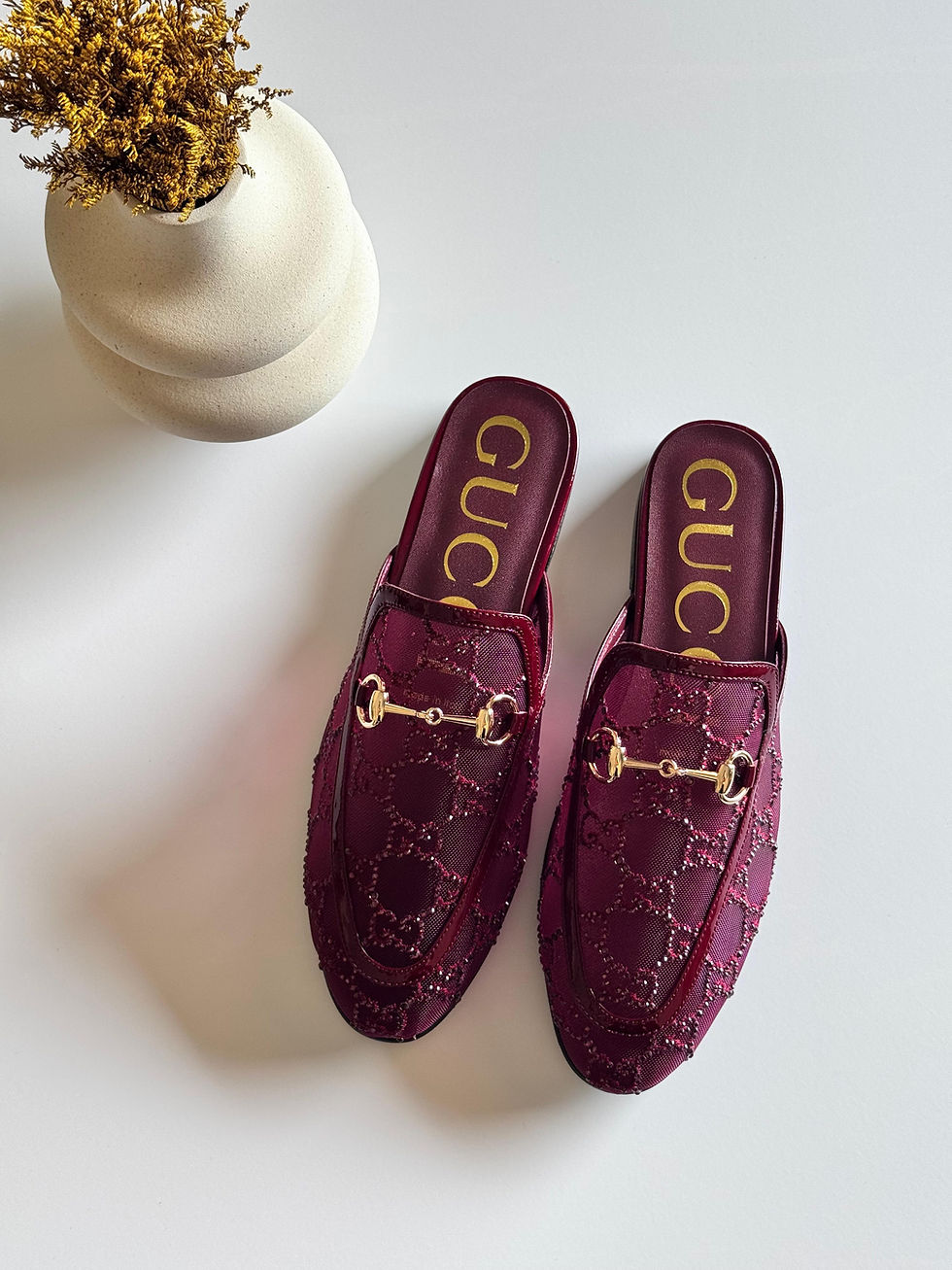 Thumbnail: Gucci GG Crystal PrinceTown Slipper