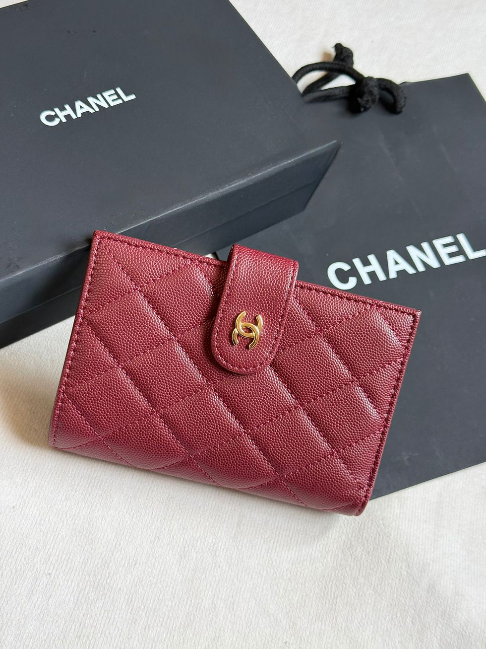 Thumbnail: Chanel Passport Holder Wallet