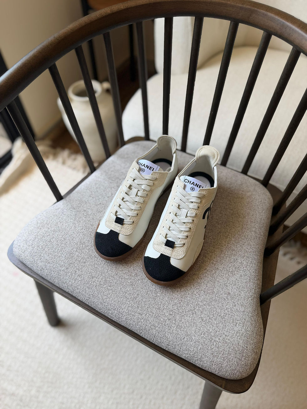 Thumbnail: Chanel Suede Sneakers