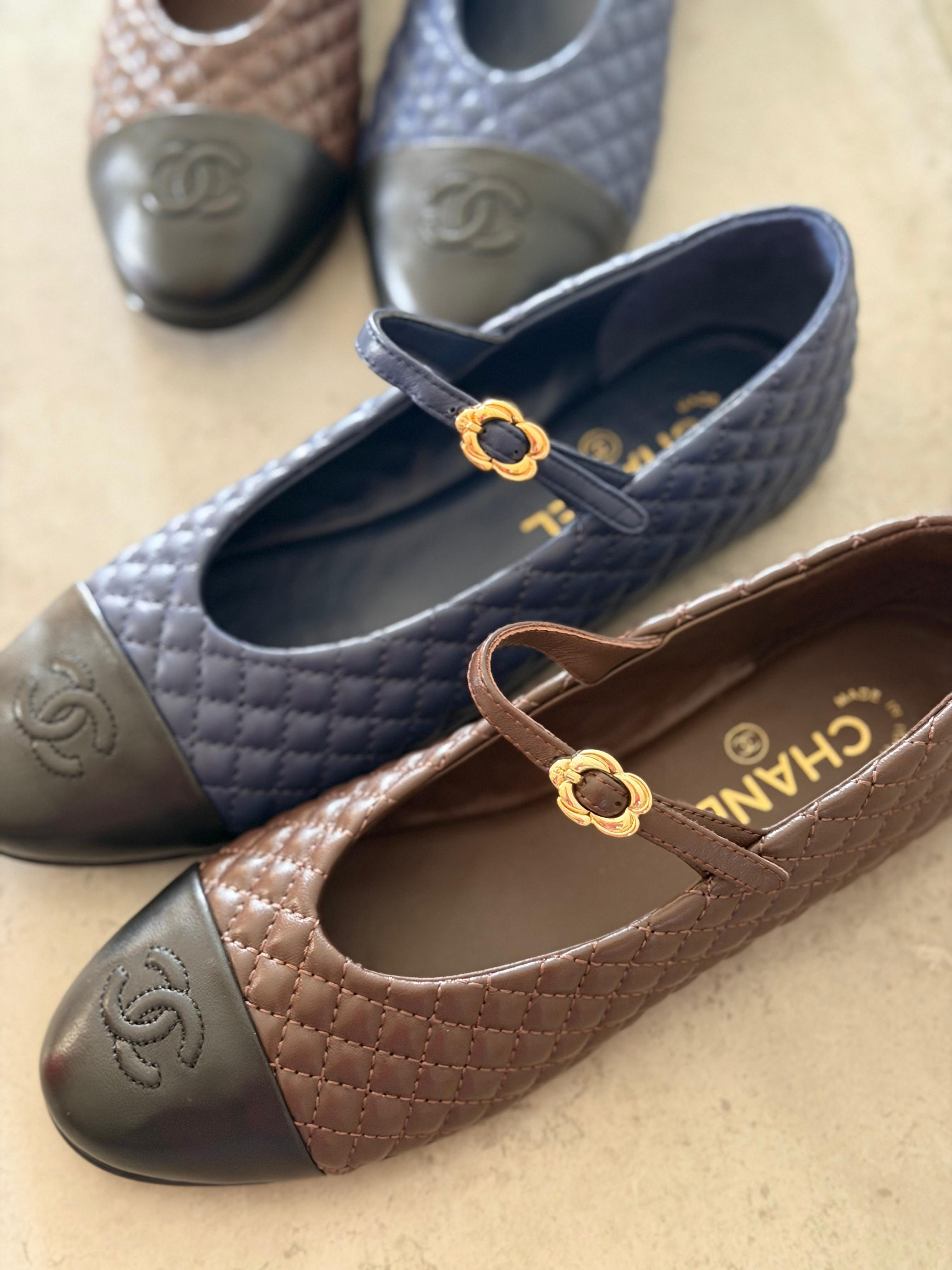 Chanel Mary Jane Ballet Flats