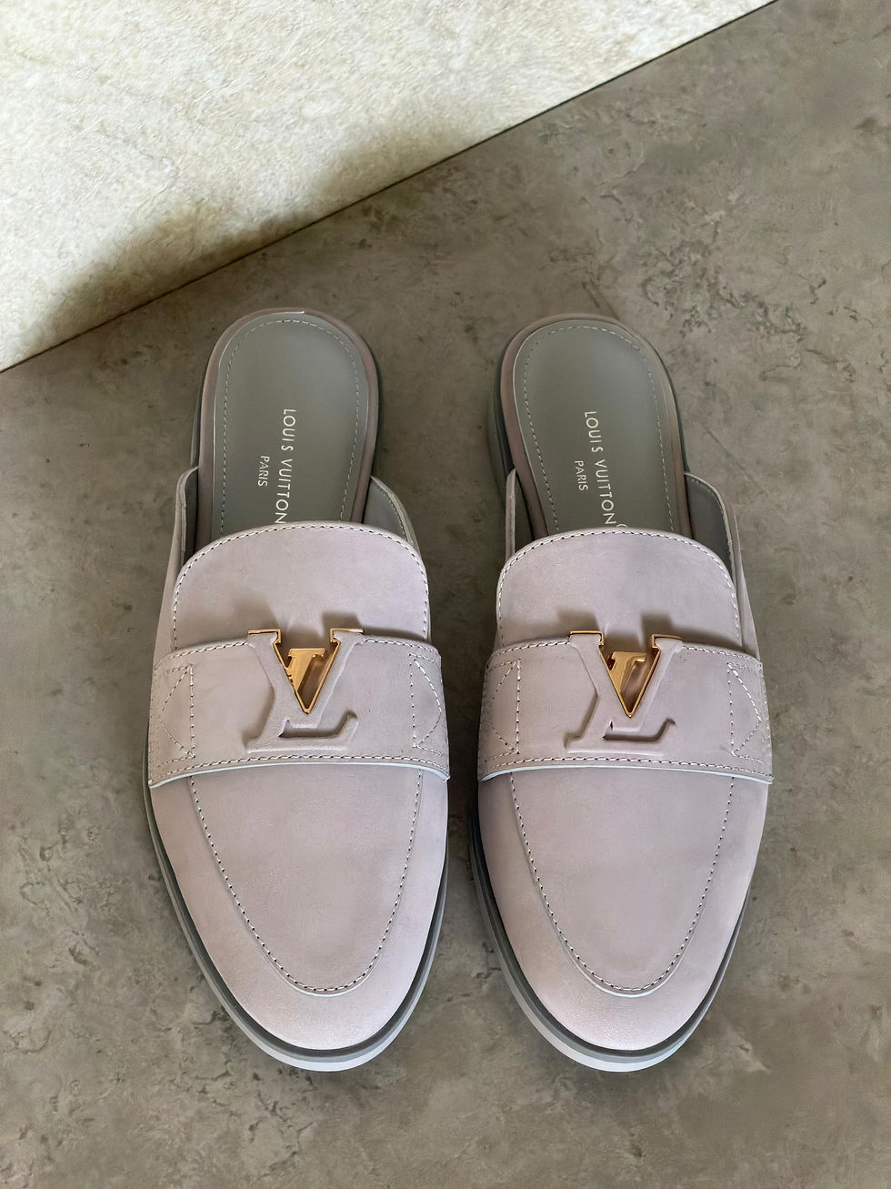 Thumbnail: LV Mare Relax Open Back Loafers