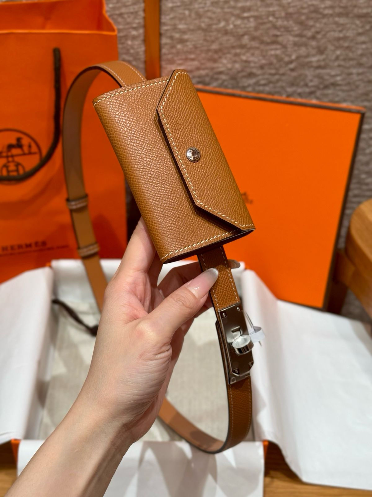Hermes Belt Kelly Pocket 18