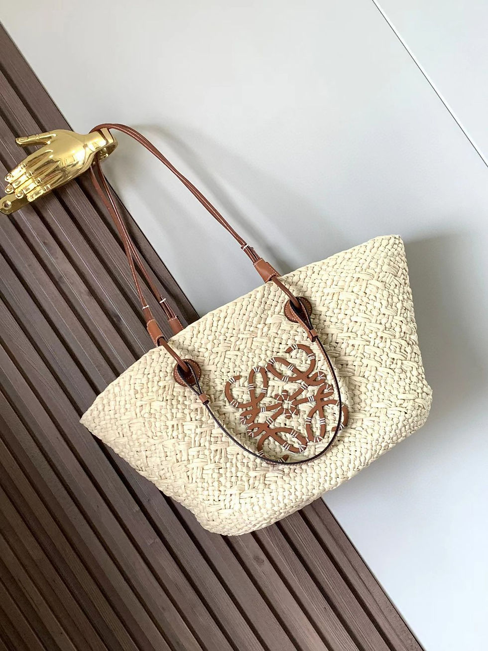 Thumbnail: Loewe Anagram Basket Bag