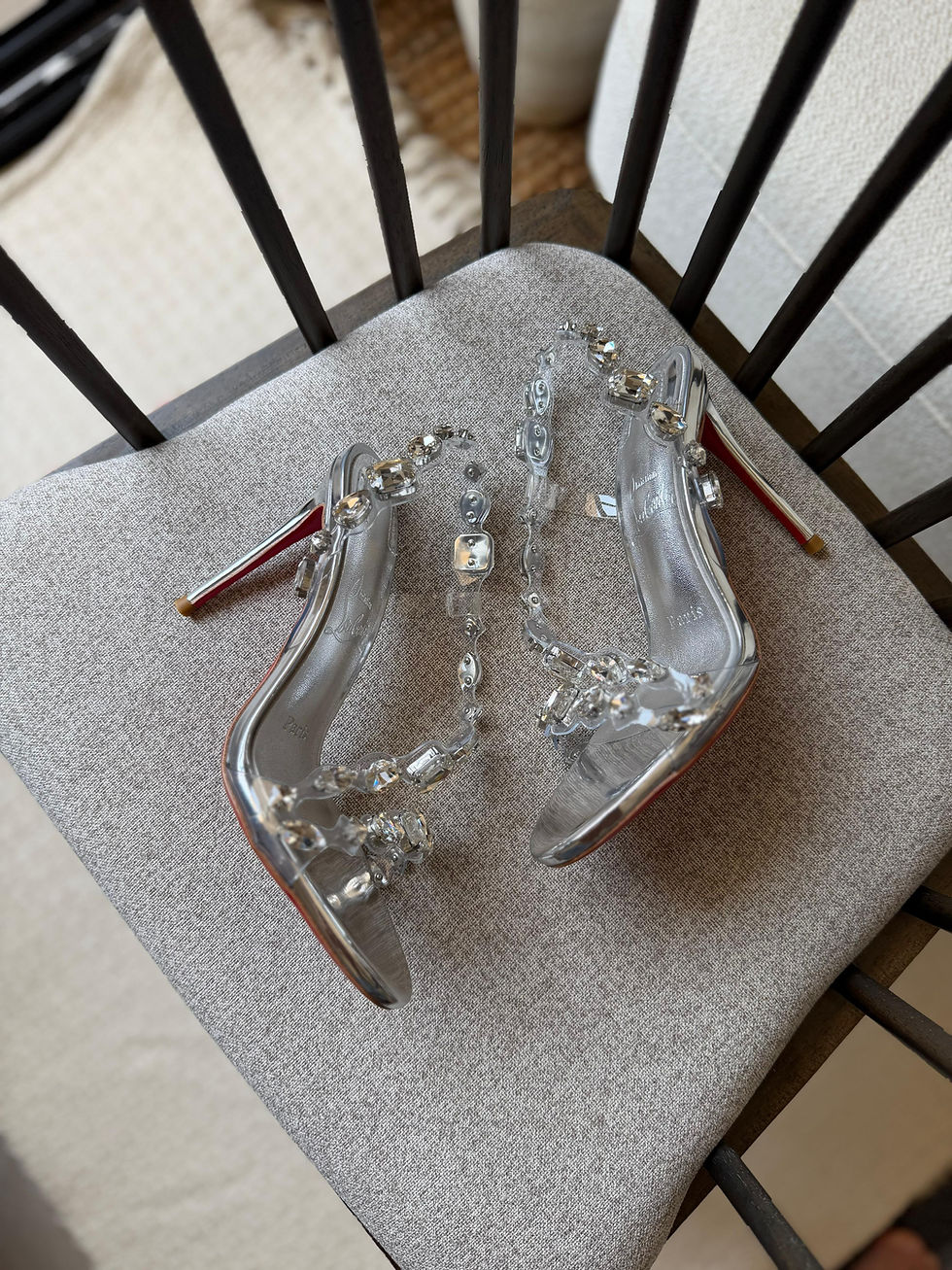 Thumbnail: Christian Louboutin Rosa Z 100 Sandals
