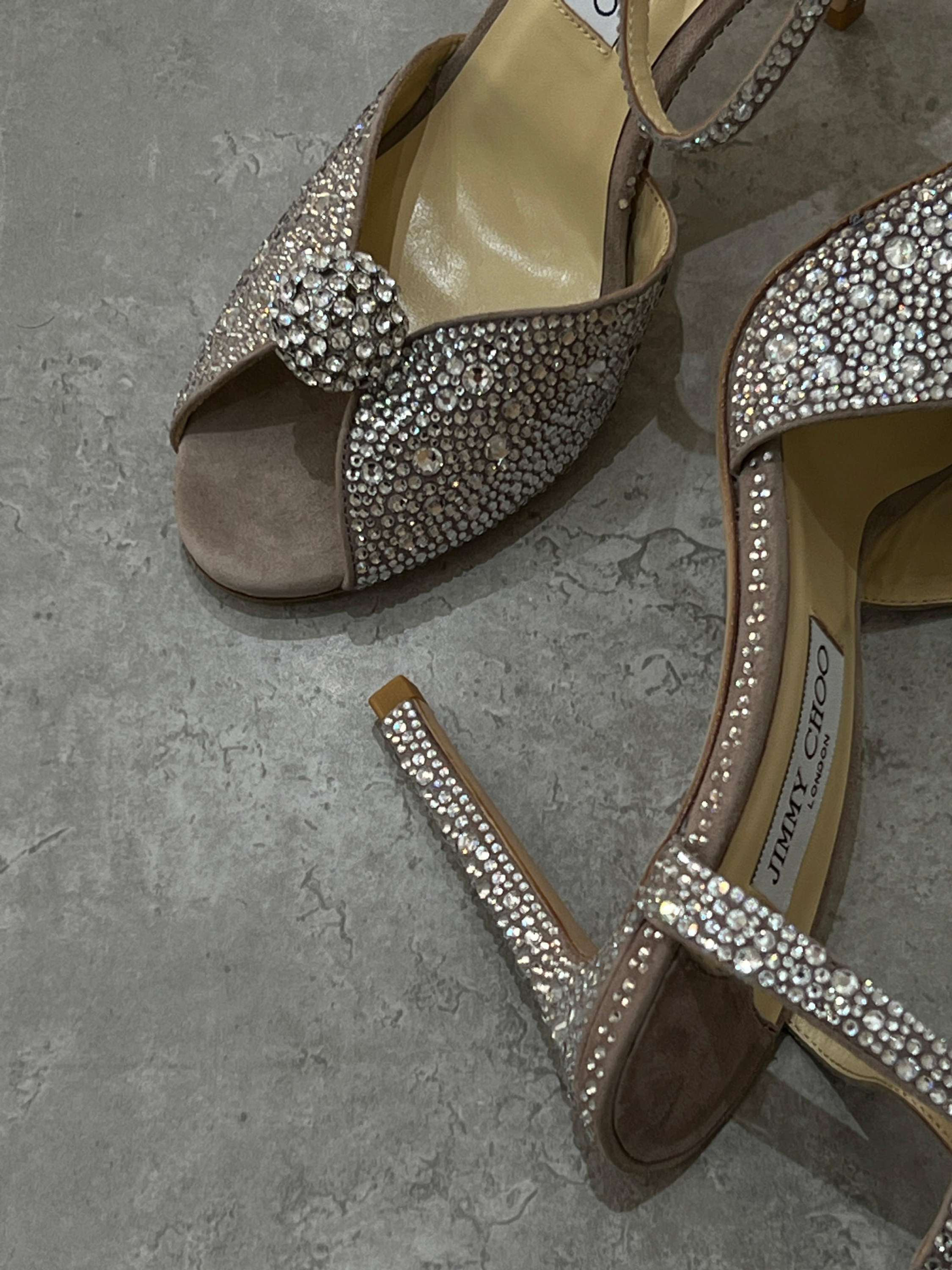 Jimmy Choo Sacora 100mm Sandal