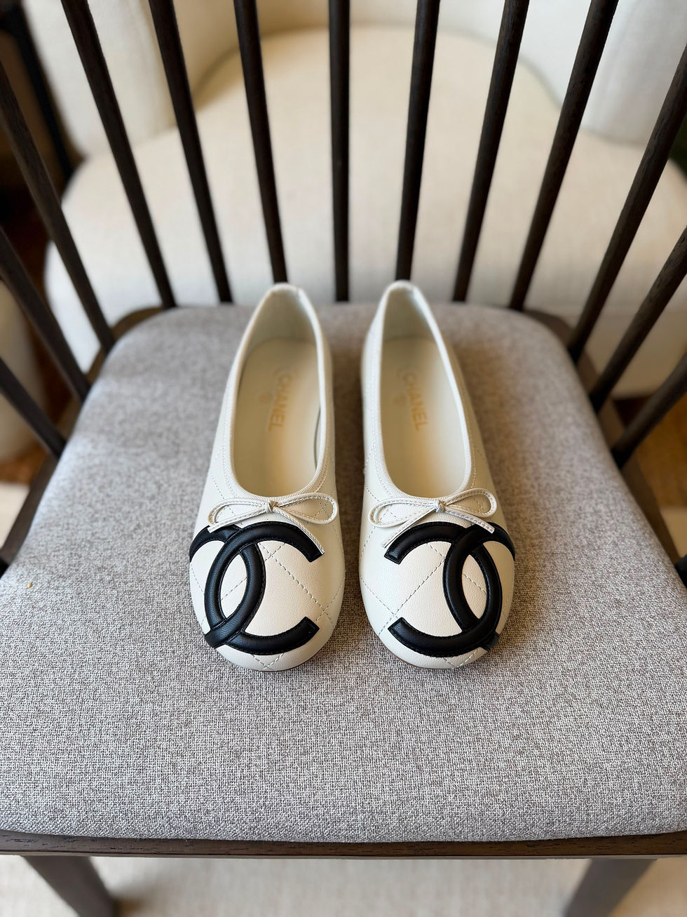 Thumbnail: Chanel Coco Beach Ballet Flats
