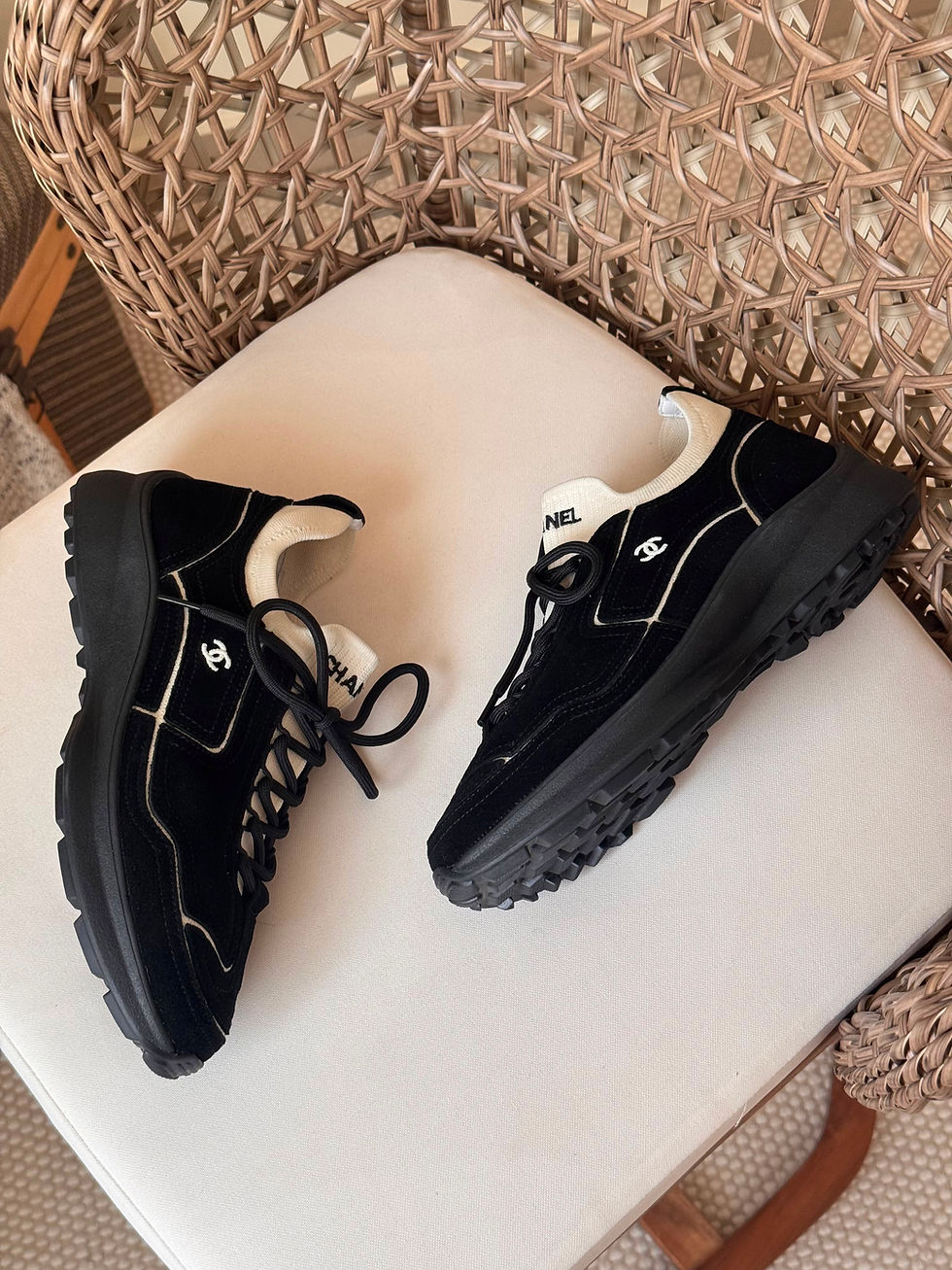 Thumbnail: Chanel Suede Sneakers