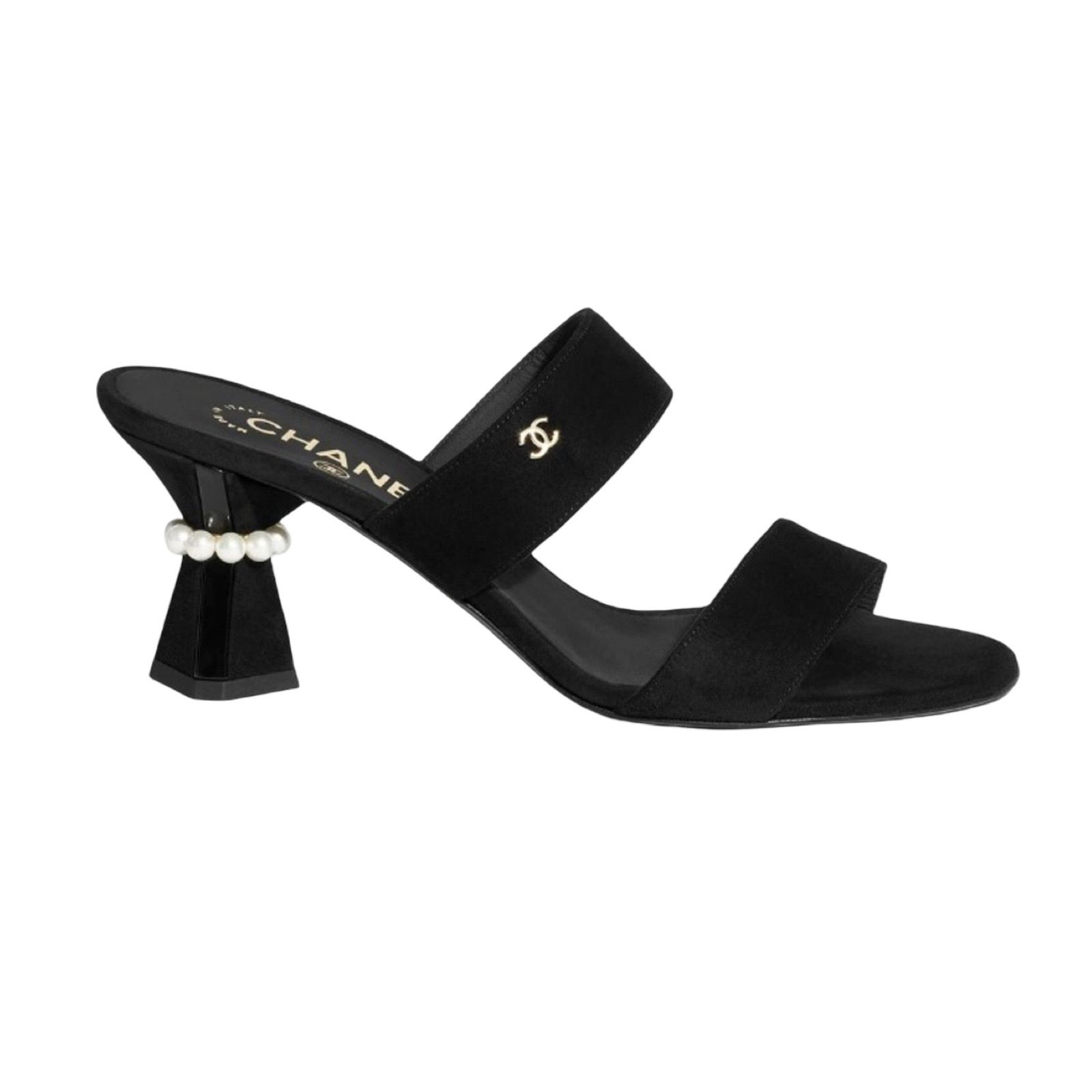 Chanel with Taux-Pearl Mule