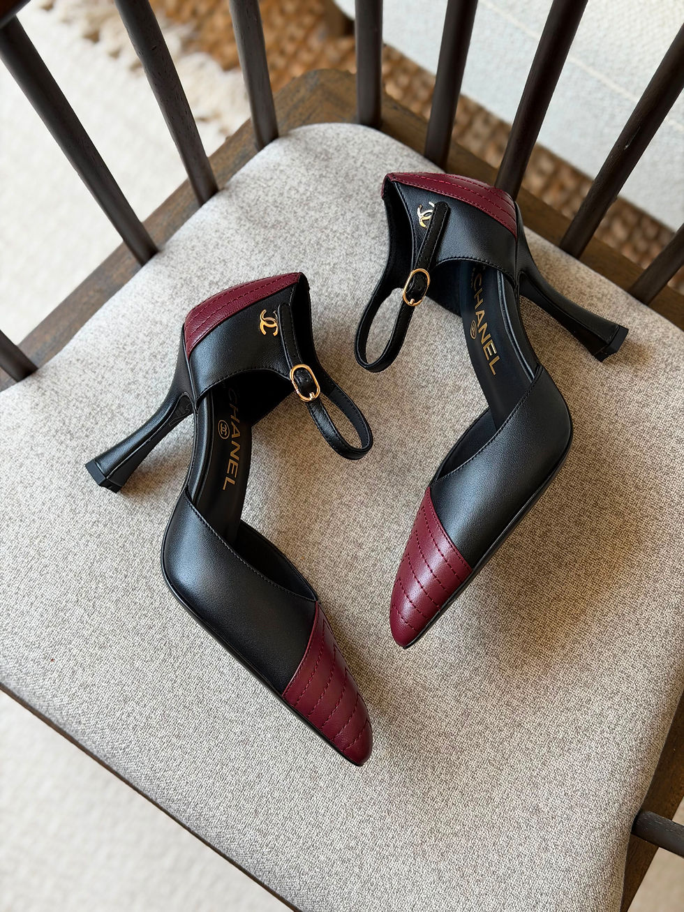 Thumbnail: Chanel Mary Janes Heels