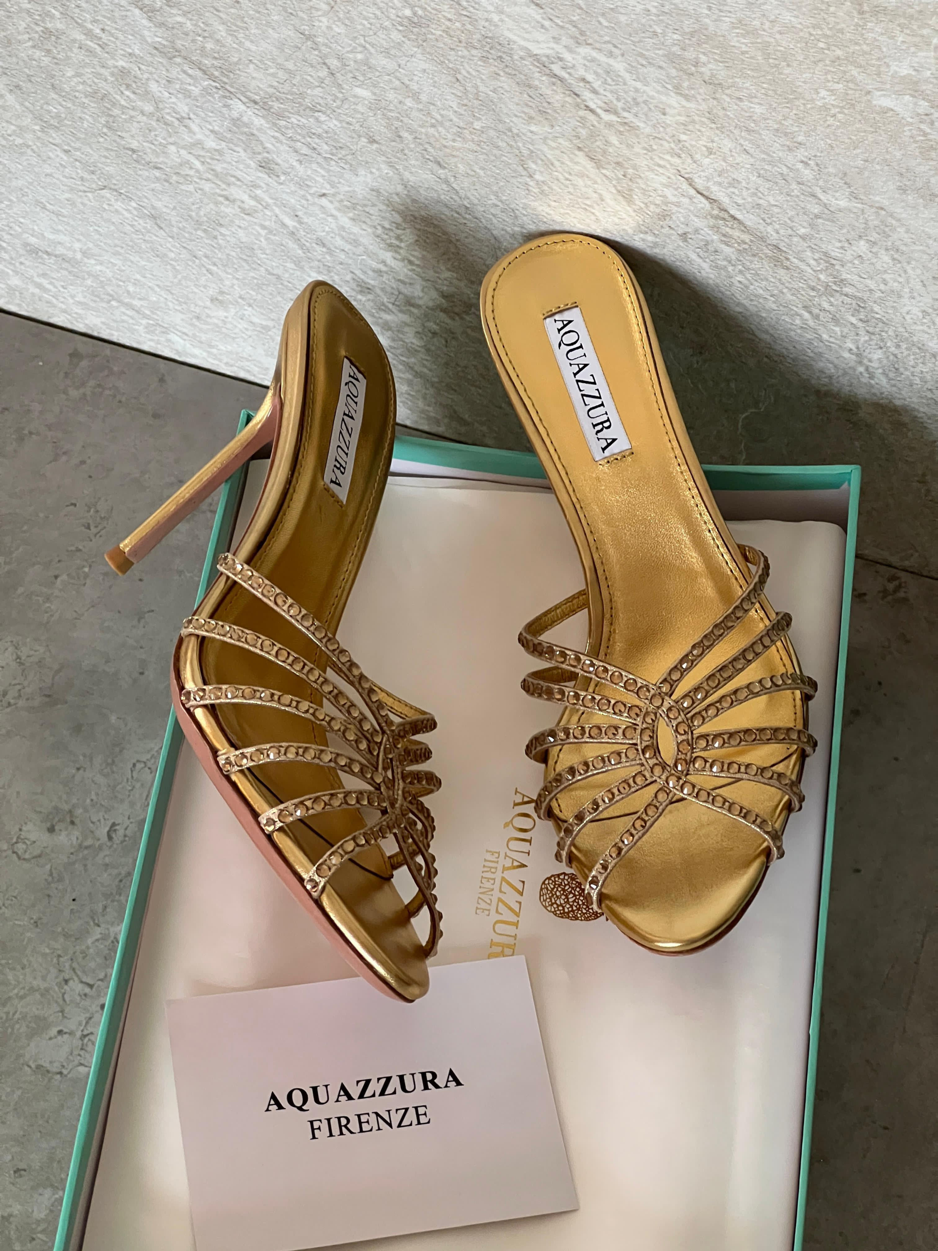 Aquazzura Flow 105mm Mule