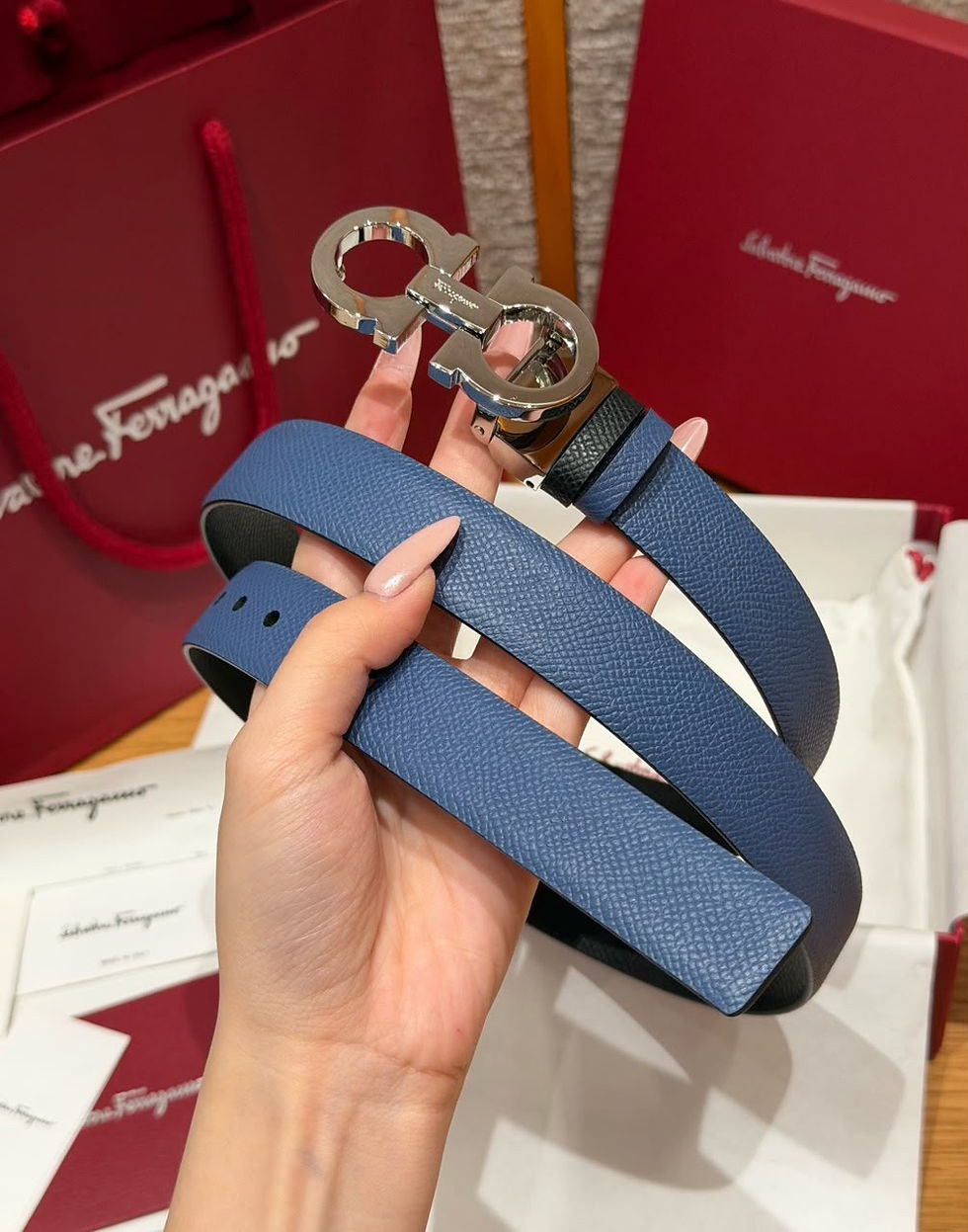 Thumbnail: Ferragamo Gancini Reversible Belt