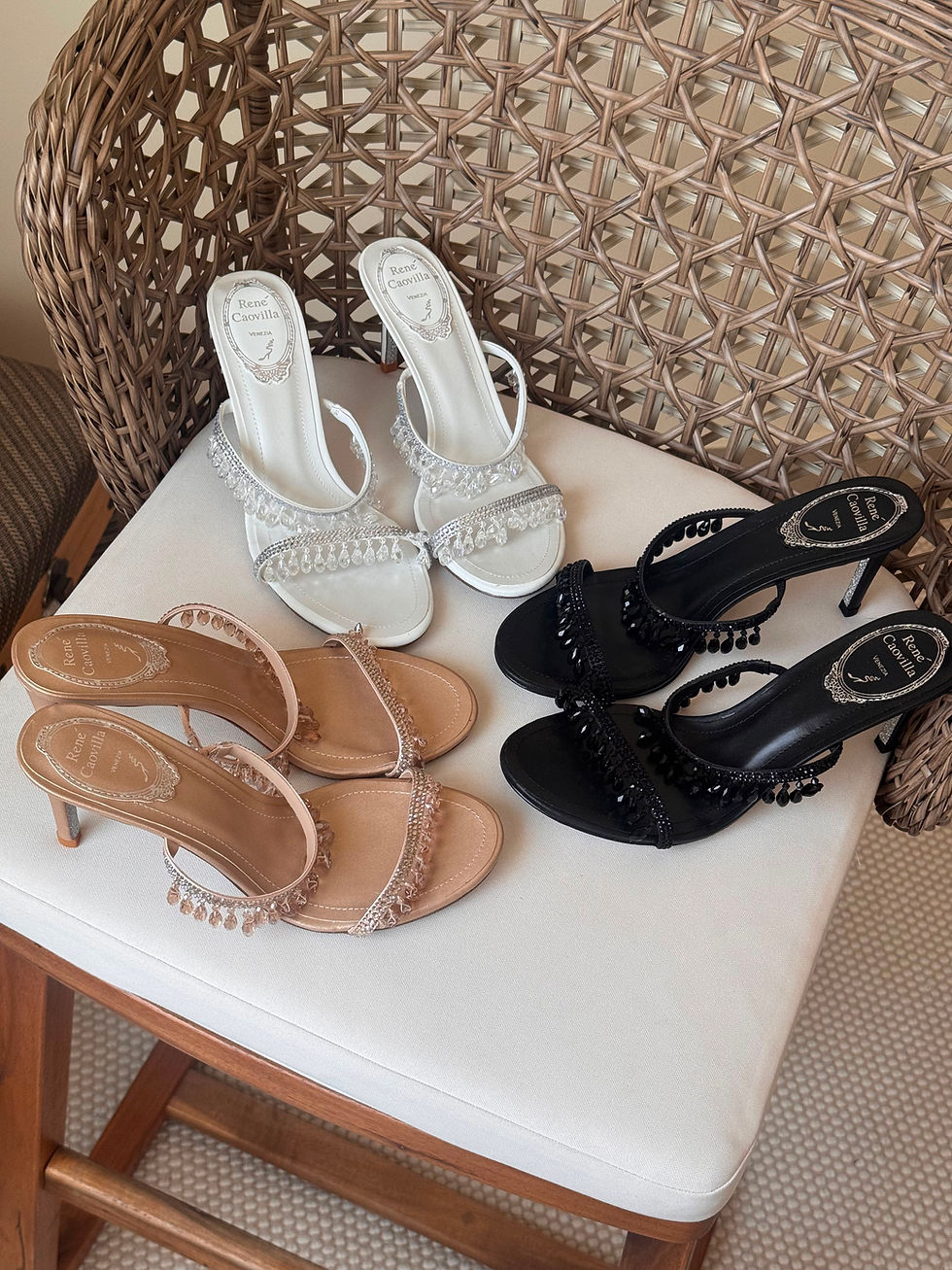 Thumbnail: Rene Caovilla Chandelier Sandals