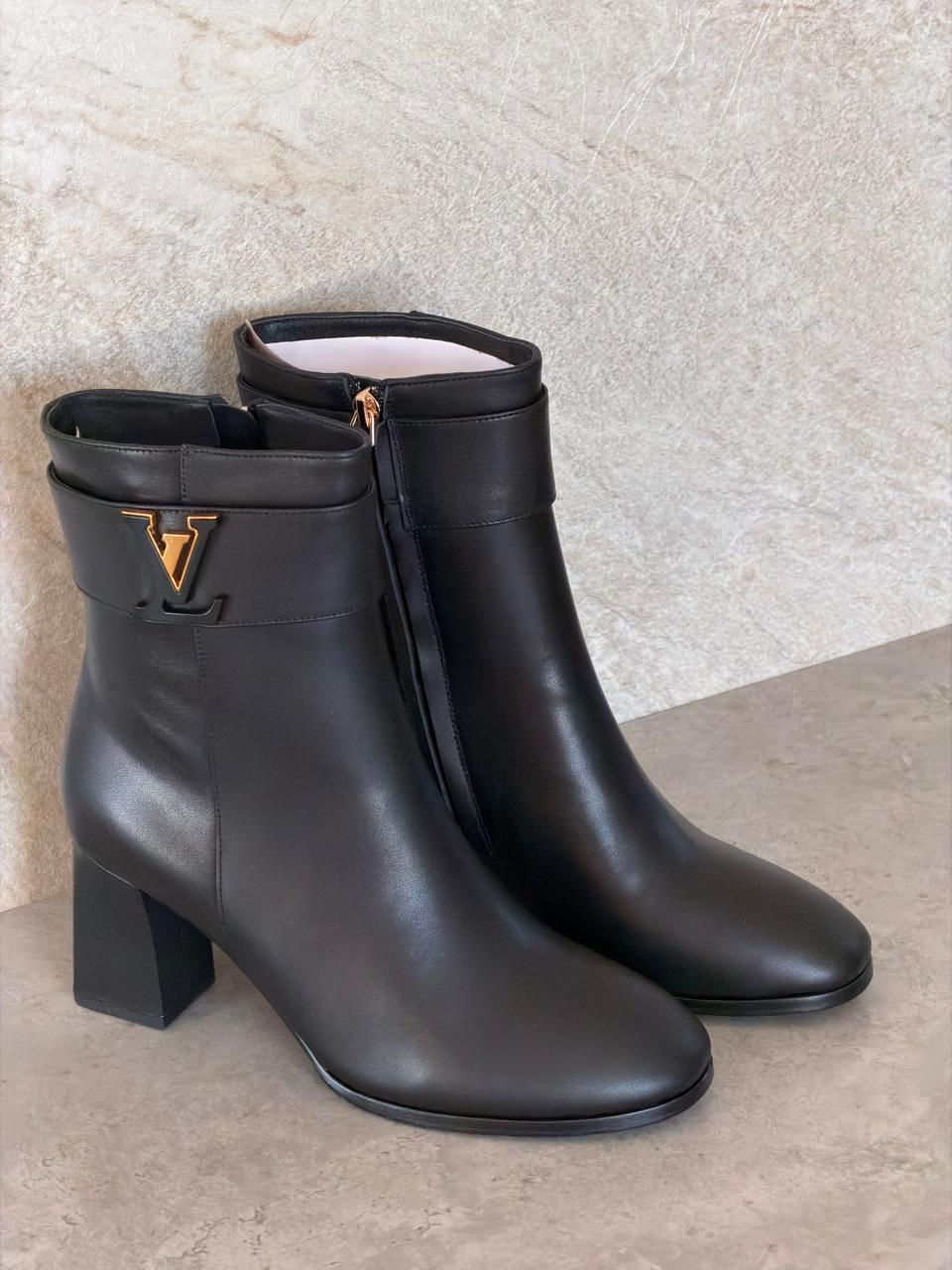 Thumbnail: LV Midtown Platform Ankle Boots